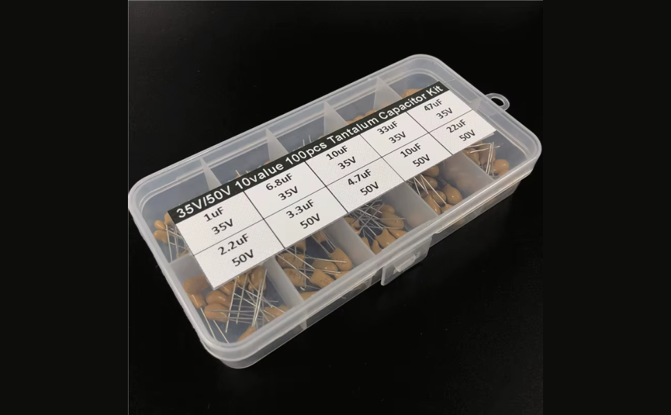Capacitor Mix Box 0.33uf to 6.8 uf