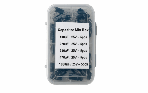 Capacitor Mix Box 100uf to 1000uf Capacitor Mix Box 100uf to 1000uf