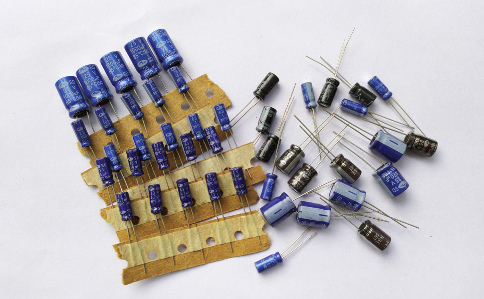 Capacitor Mix Box 10uf to 3300uf