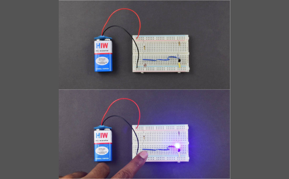 Dark Sensor Using LDR