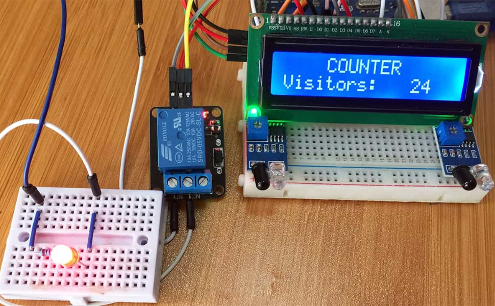 Digital Visitor Counter