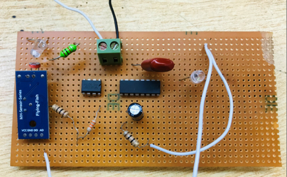Electronic Letter Box using IC 555