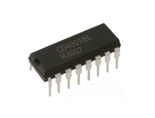 IC 4001 – Quad 2-Input NOR Gate (Pack of 2) IC 4001 – Quad 2-Input NOR Gate (Pack of 2)
