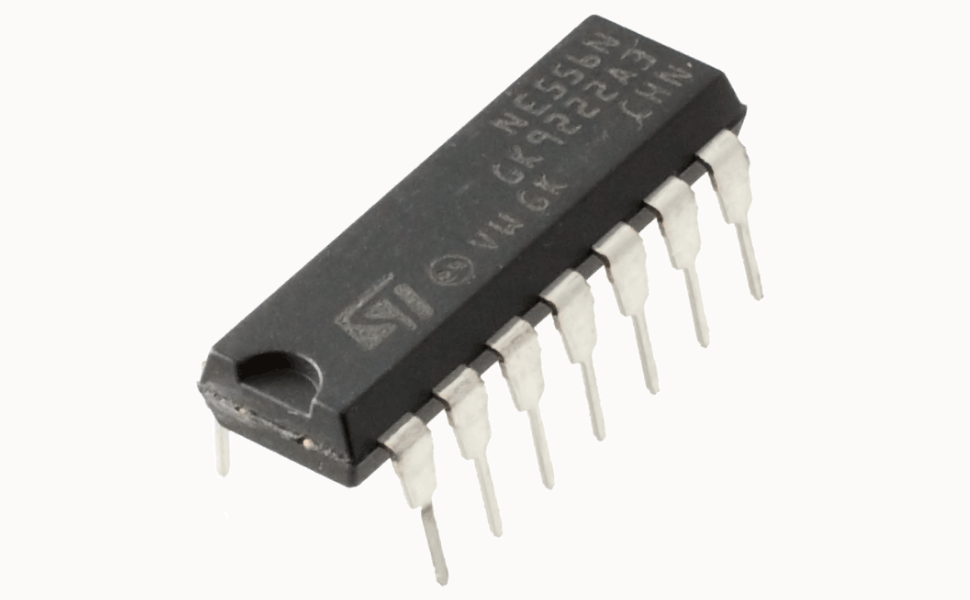 IC 556 Dual Timer IC with Multiple Configurations (Pack of 2) (1)