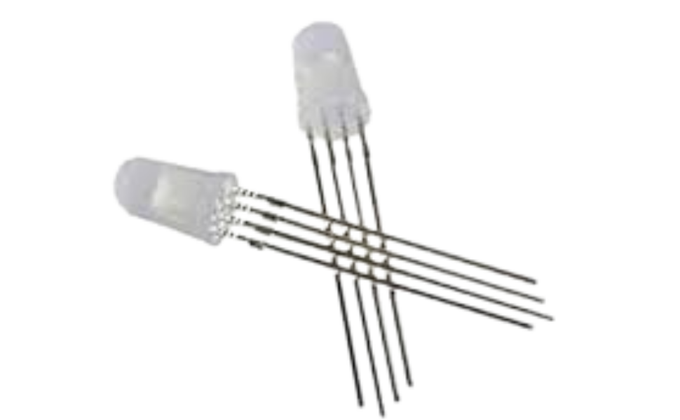 RGB LED (4 Pins) Versatile and Colorful Illumination (Pack of 5)