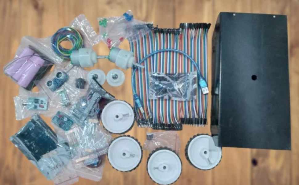 robotic-kit-using-gear-motor